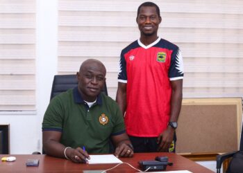 “Sampson Eduku is a proven goal scorer with great versatility” – Kotoko coach Prosper Ogum