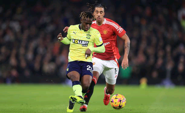 Kamaldeen Sulemana shines in Southampton’s defeat to Manchester United