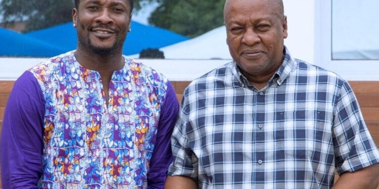 “NDC’s 24-hour economy promise is not a new policy” – Asamoah Gyan