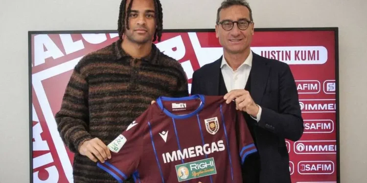 Italian-Ghanaian Midfielder Justin Kumi joins AC Reggiana on loan from Sassuolo