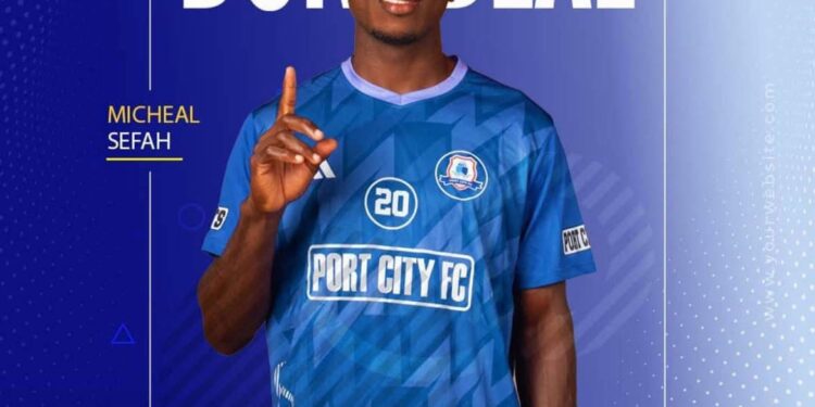 #GPL Transfers: Asante Kotoko sign defender Michael Sefah from Port City FC