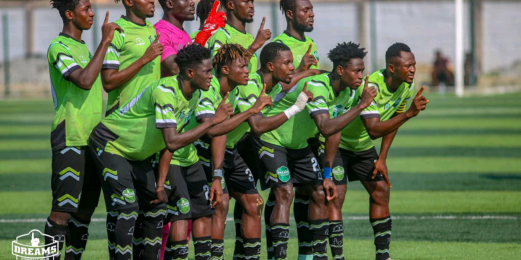 Ghana Premier League: Dreams FC 1-0 Accra Lions