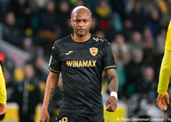Andre Ayew delighted to score for Le Havre