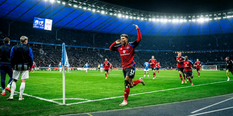 Ransford Yeboah Königsdörffer scores superlative for Hamburg at Berlin