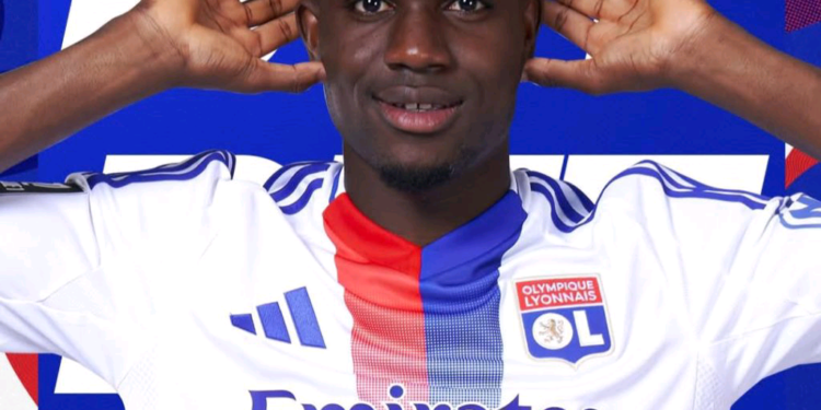 Ernest Nuamah scores in Lyon’s draw at Nantes