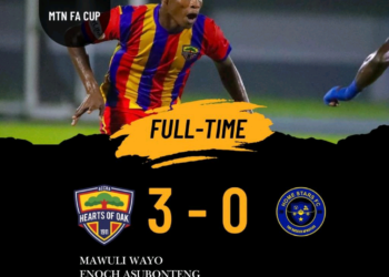 MTN FA Cup: Hearts of Oak beat Home Stars 3-0