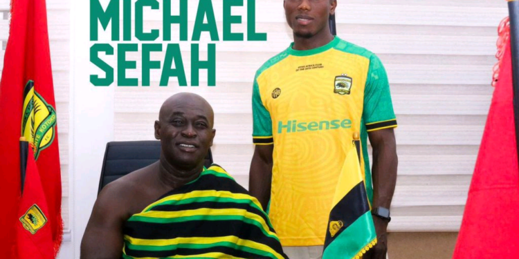 Asante Kotoko newbie Michael Sefah in bouyant mood