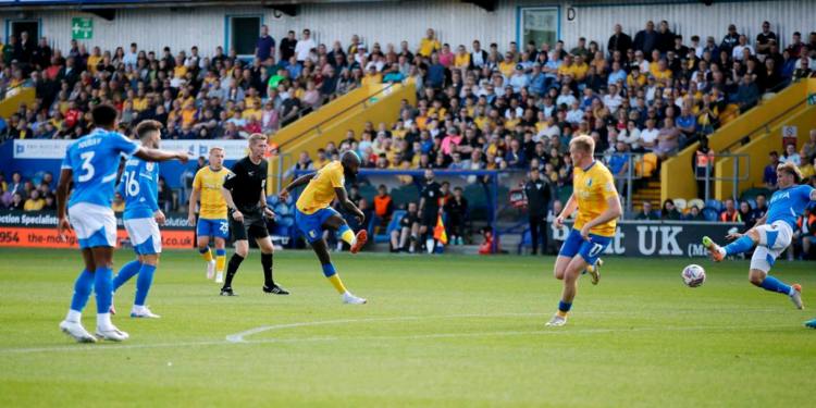 Hiram Boateng provides for two goals to help Mansfield to victory against Stockport County