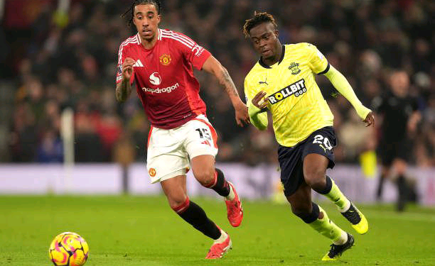 Southampton manager Ivan Juric SALIVATES over Kamaldeen Sulemana’s display against Man Utd