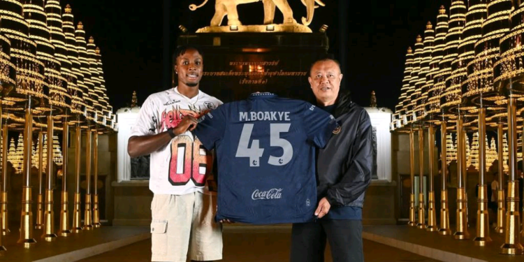 Martin Boakye joins Buriram United to strengthen their attack