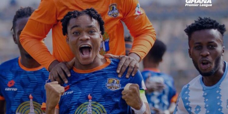Ghana Premier League: Nations FC beat Basake Holy Stars 3-1