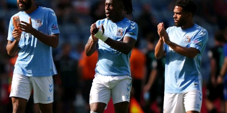 Coventry City manager Frank Lampard praise Ghanaian forward Brandon Thomas-Asante