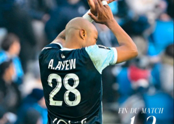 Andre Ayew scores for Le Havre in defeat to Lens