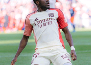 Ernest Nuamah scores as Lyon thrash Montpellier 4-1