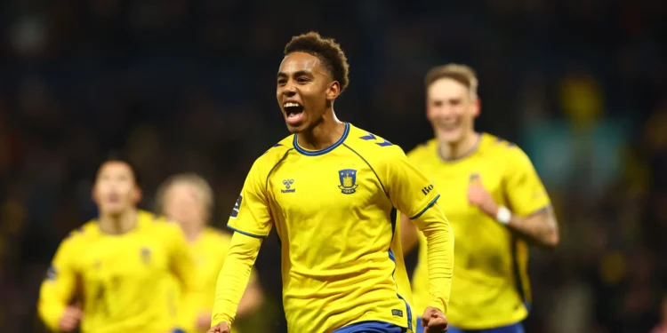 Noah Nartey grabs assist in Brøndby IF’s big win over Viborg in Denmark
