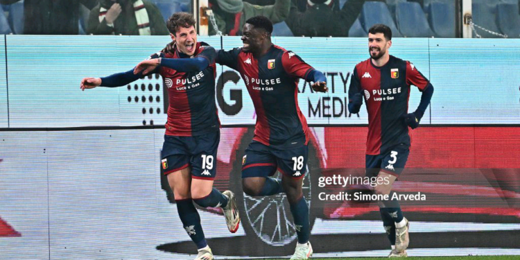 Genoa triumph 2-0 over Venezia as Caleb Ekuban scores off the bench