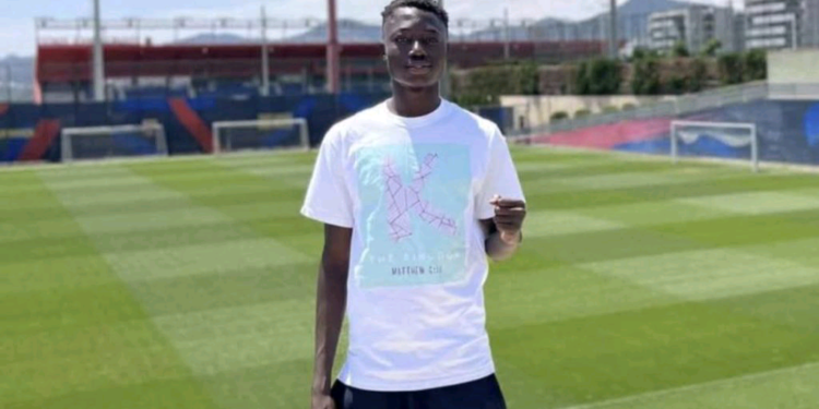 Barcelona sign Ghanaian center-back Hafiz Gariba