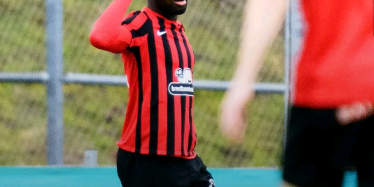 Ezekiel Alladoh scores for IF Brommapojkarna in Sweden