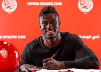 Wydad Athletic Club announce signing of Ghanaian striker Samuel Obeng