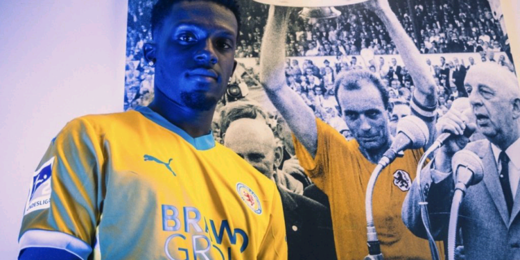 German side Eintracht Braunschweig signs Ghanaian forward Richmond Tachie on loan