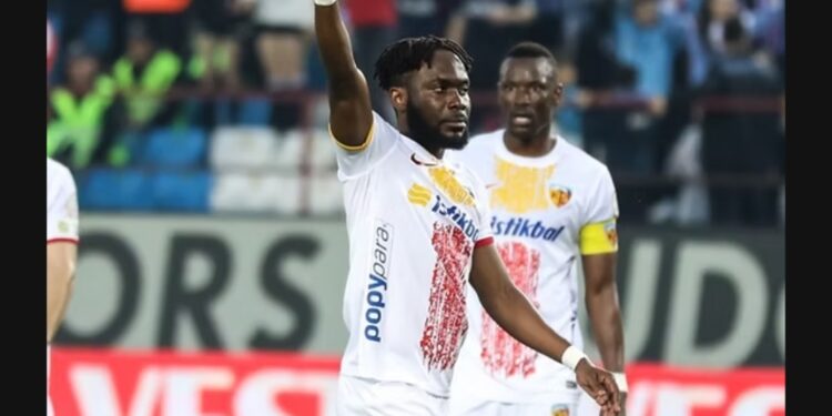 Joseph Attamah Larweh shines as Kayserispor secure late draw against Eyupspor