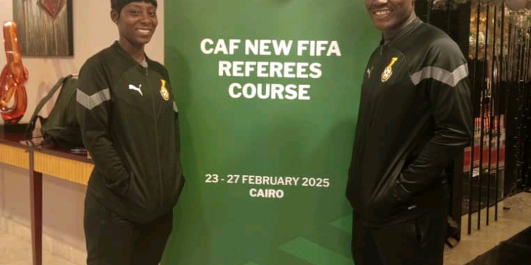 Ghanaian Referees attend CAF/FIFA training course in Egypt