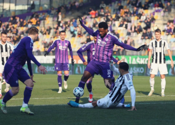 Benjamin Tetteh scores as NK Maribor win against Mura in Slovenia