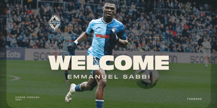 Emmanuel Sabbi excited to join Vancouver Whitecaps FC
