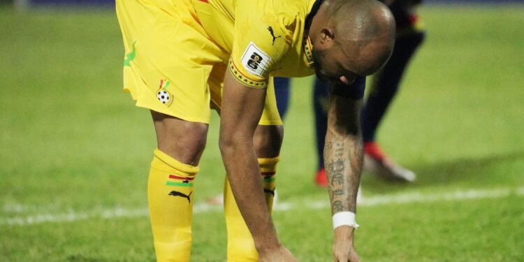 Ghana captain Jordan Ayew swimming in the pool of confidence ahead of Madagascar clash