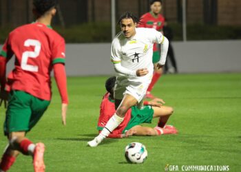 Black Satellites suffer 1-0 defeat against Morocco in international friendly [+Photos]