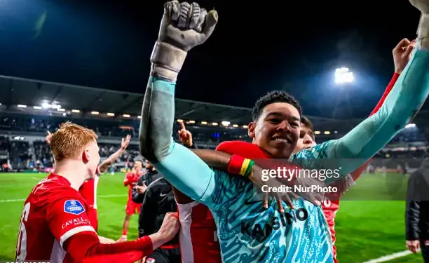 Ghanaian goalkeeper Jayden Owusu-Oduro’s penalty heroics helps AZ Alkmaar beat Heracles Almelo to reach KNVB Beker Final