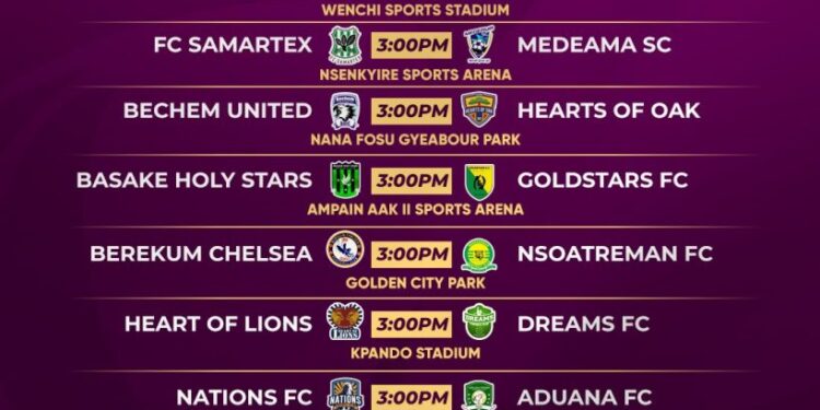 Ghana Premier League set for midweek matchday 20 fixtures after schedule adjustments