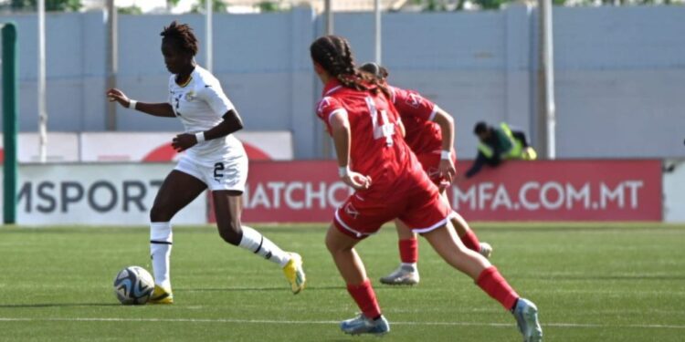 Match Report: Ghana U-16 Girls thrash Northern Ireland 5-0 in UEFA Development Tournament
