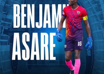 Hearts of Oak celebrate captain Benjamin Asare’s maiden Black Stars call-up