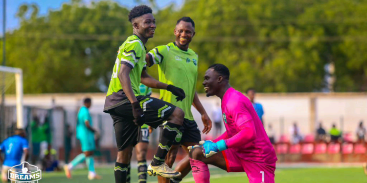 Ghana Premier League: Dreams FC pick vital win over Young Apostles