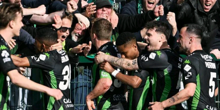 Lawrence Agyekum scores, provides assist in Cercle Brugge’s draw against K.V. Kortrijk