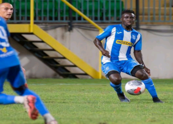 Samuel Owusu scores and assist in OFK Beograd’s commanding 3-0 home victory over Jedinstvo Ub in the Serbian Super Liga