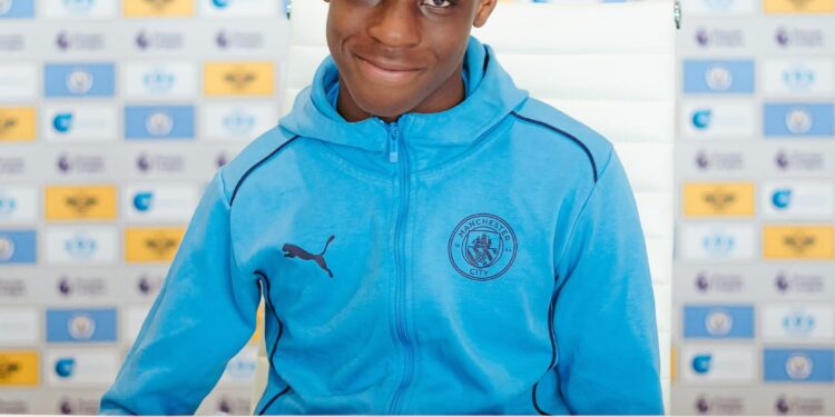 Ghanaian youngster Nana Yaw Afranie joins Manchester City Academy