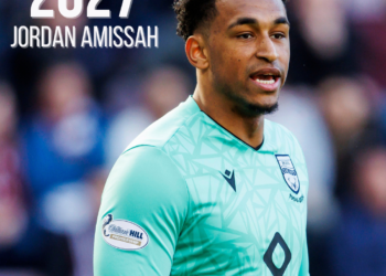 Ross County Manager Don Cowie pleased with Jordan Amissah’s contract extension