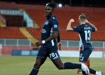 Ghanaian forward Kwaku Karikari inspires Zeleznicar to victory over FK Radnicki in Serbia