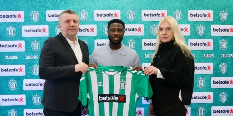 Ghanaian midfielder Ebenezer Ofori joins Lithuanian champions FK Žalgiris