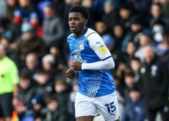 Kwame Poku scores in Peterborough’s defeat to Reading FC