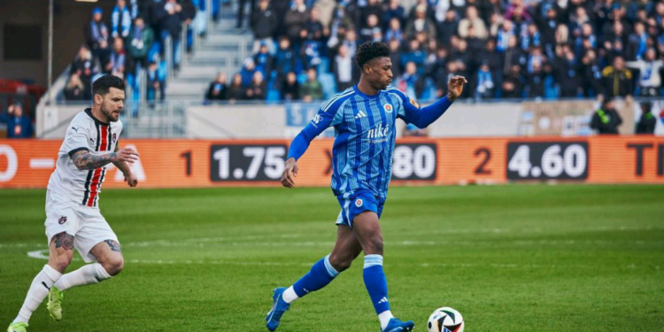 Rahim Ibrahim shines with assist in Slovan Bratislava’s victory over Podbrezova
