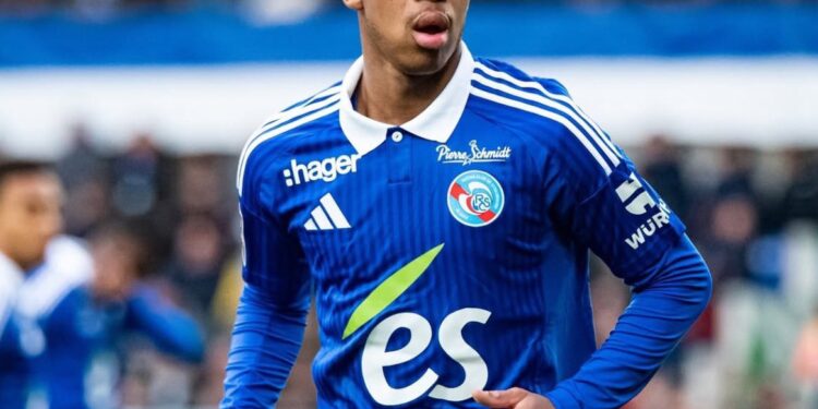Ghanaian youngster Samuel Amo-Ameyaw scores as Strasbourg draw at home to Nice