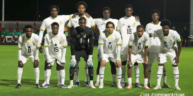 Ghana U20 drawn in Group C for 2025 CAF U-20 AFCON
