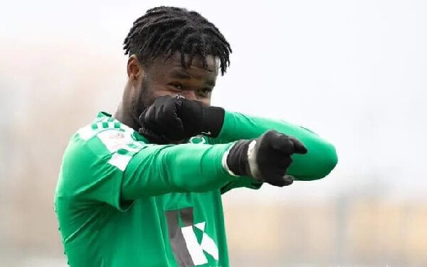 Ernest Agyiri scores twice and provides assist in Levadia’s 9-0 thrashing of Tallinna Kalev