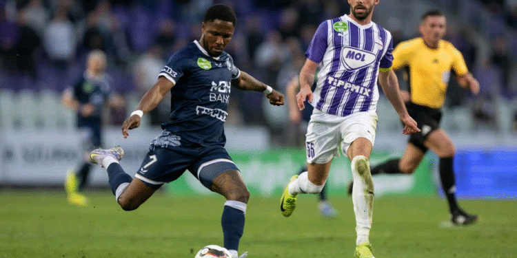 Joel Fameyeh scores first goal for Puskas Academy in draw against Paksi FC