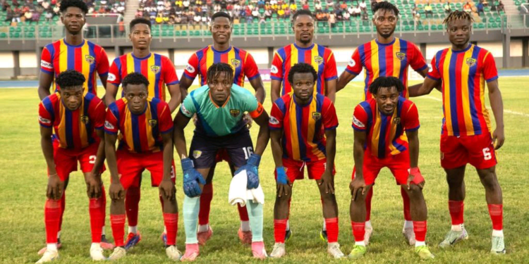Ghana Premier League: Raphael Amponsah’s strike seals narrow win for Hearts of Oak against Medeama