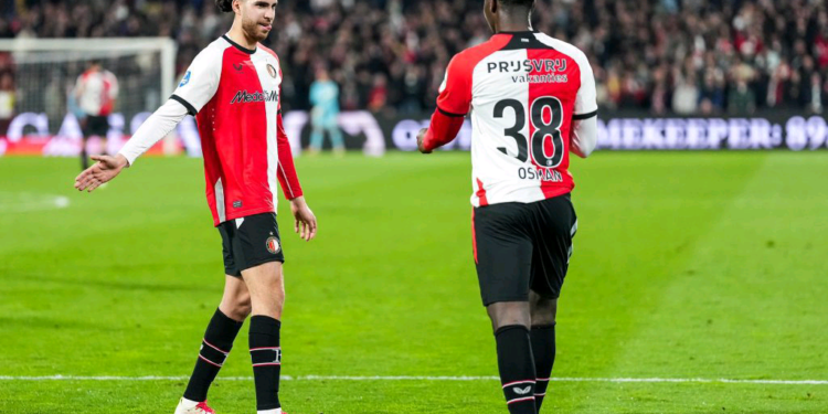 Ibrahim Osman scores as Feyenoord whip Groningen in Dutch Eredivisie