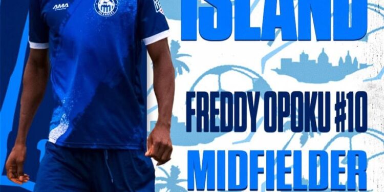 Capital City Islanders sign Ghanaian midfielder Freddy Opoku